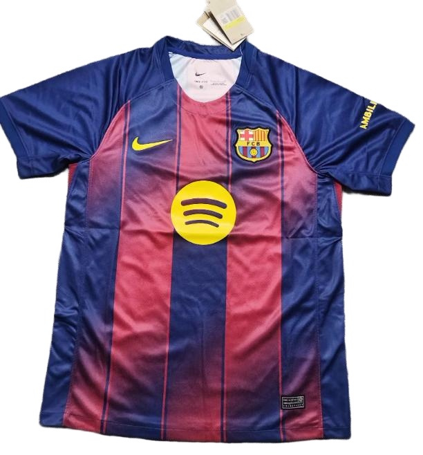 Barcelona 25/26 Home Soccer Jersey(Player)