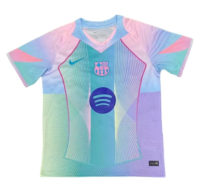 Barcelona 25/26 Special Blue/Pink Soccer Jersey