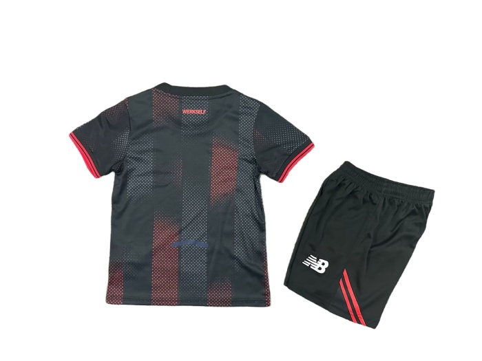 Kids-Leverkusen 25/26 Home Soccer Jersey