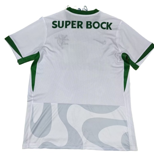 Sporting Lisbon 25/26 Away White Soccer Jersey