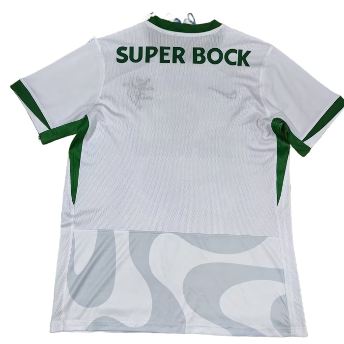 Sporting Lisbon 25/26 Away White Soccer Jersey
