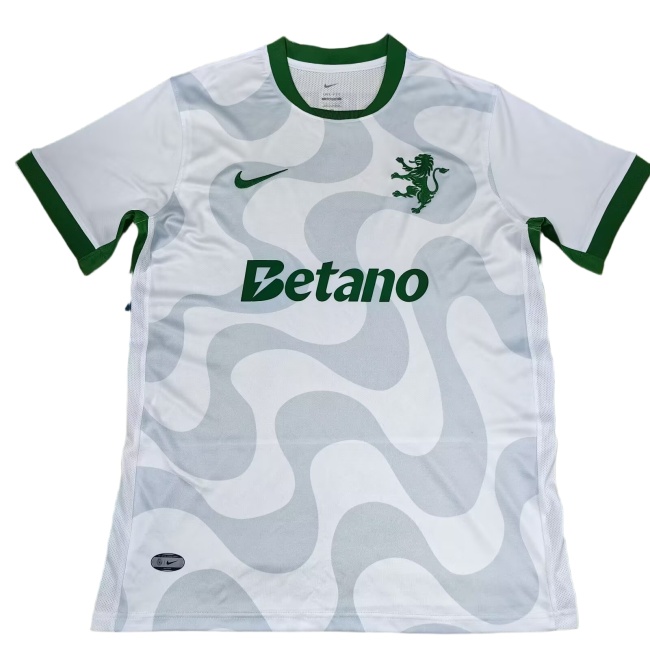 Sporting Lisbon 25/26 Away White Soccer Jersey