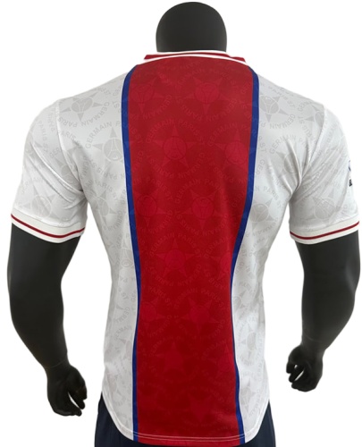Paris St Germain 95/96 Away Red/White Soccer Jersey