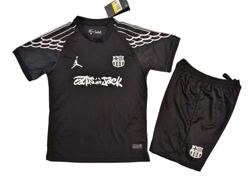 Kids-Barcelona 25/26 Black Training Jersey