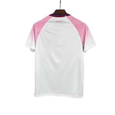 Leverkusen 25/26 Away White/Pink Soccer Jersey
