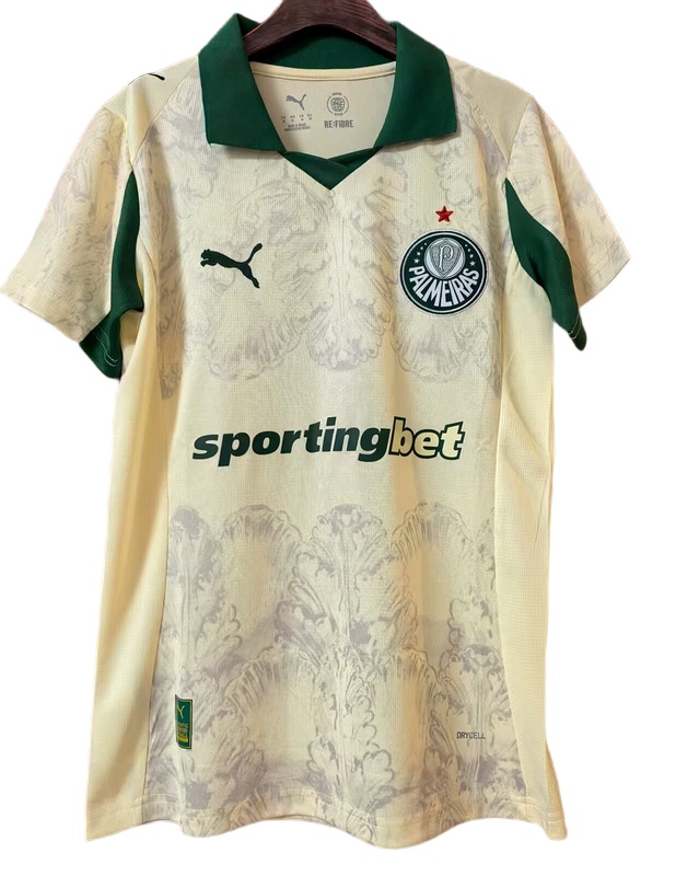 Palmeiras 25/26 Third Light Beige Soccer Jersey