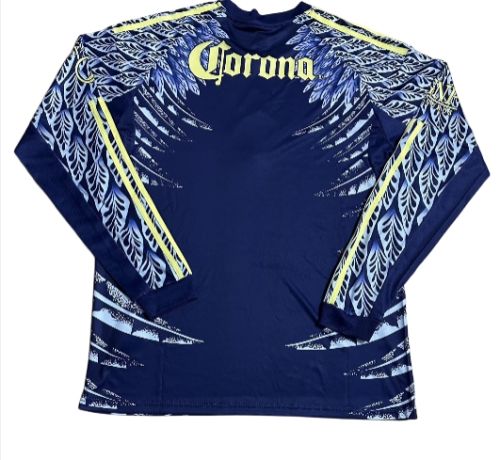 Club America 25/26 Away Dark Blue Long Jersey