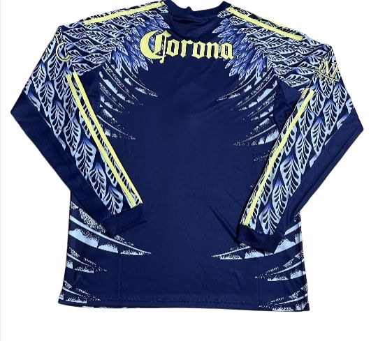 Club America 25/26 Away Dark Blue Long Jersey