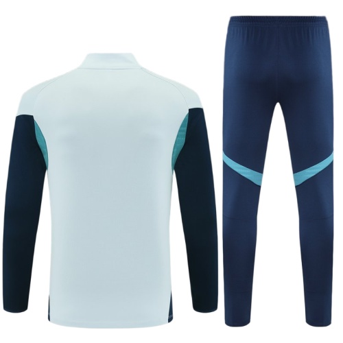 Arsenal 25/26 Tracksuit - Light Blue/Navy Blue
