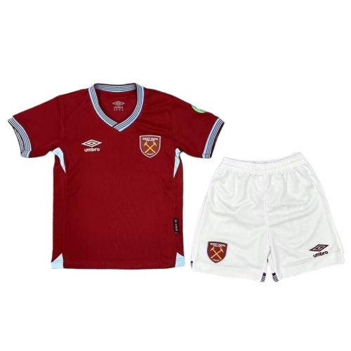 Kids-West Ham 25/26 Home Soccer Jersey