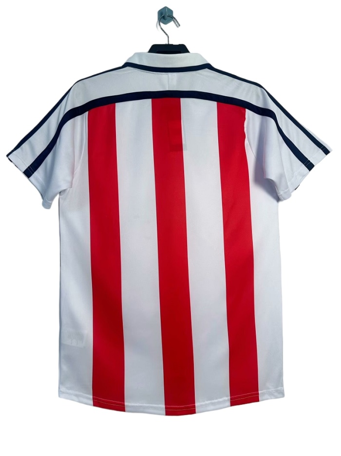 Bayern Munich 00/02 Away White/Red Soccer Jersey