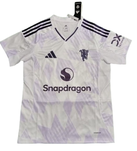 Manchester Utd 25/26 Away White Soccer Jersey