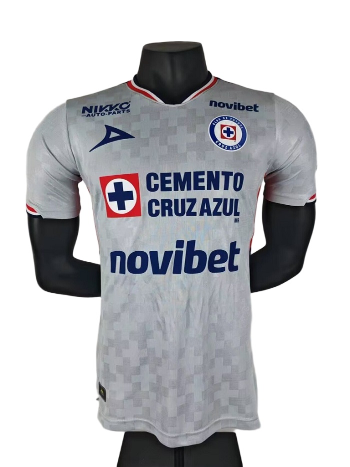 Cruz Azul 25/26 Away Light Grey Jersey(Player)