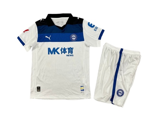 Kids-Alaves 25/26 Away White Soccer Jersey