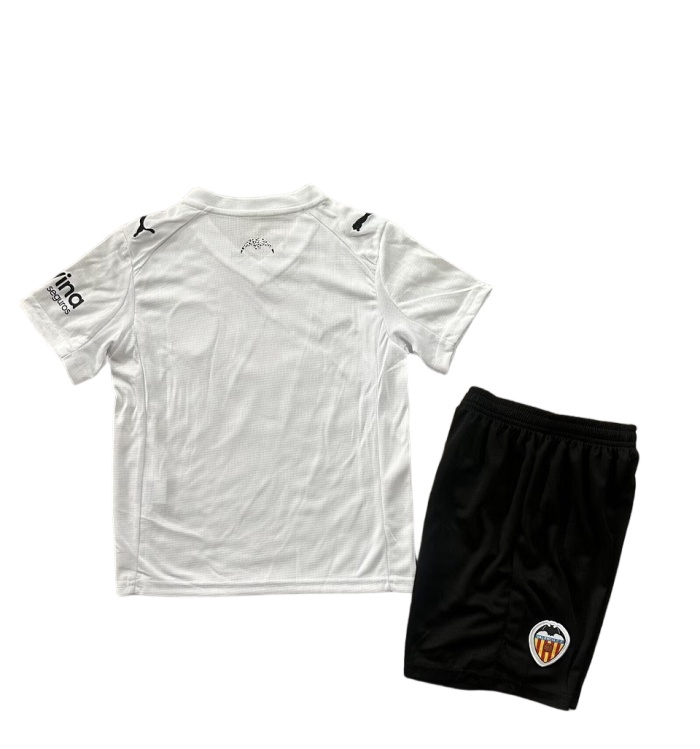 Kids-Valencia 25/26 Home Soccer Jersey