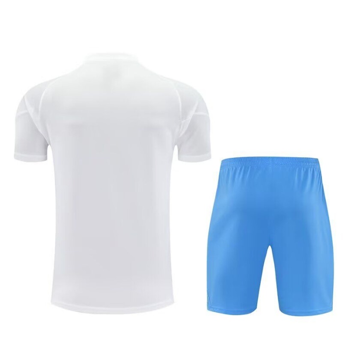 Real Madrid 25/26 White/Blue Training Kit