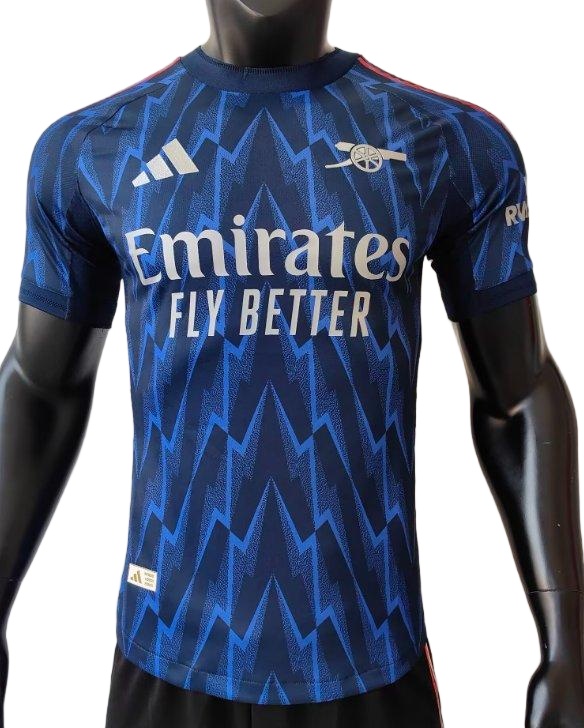 Arsenal 25/26 Away Dark Blue Soccer Jersey(Player)