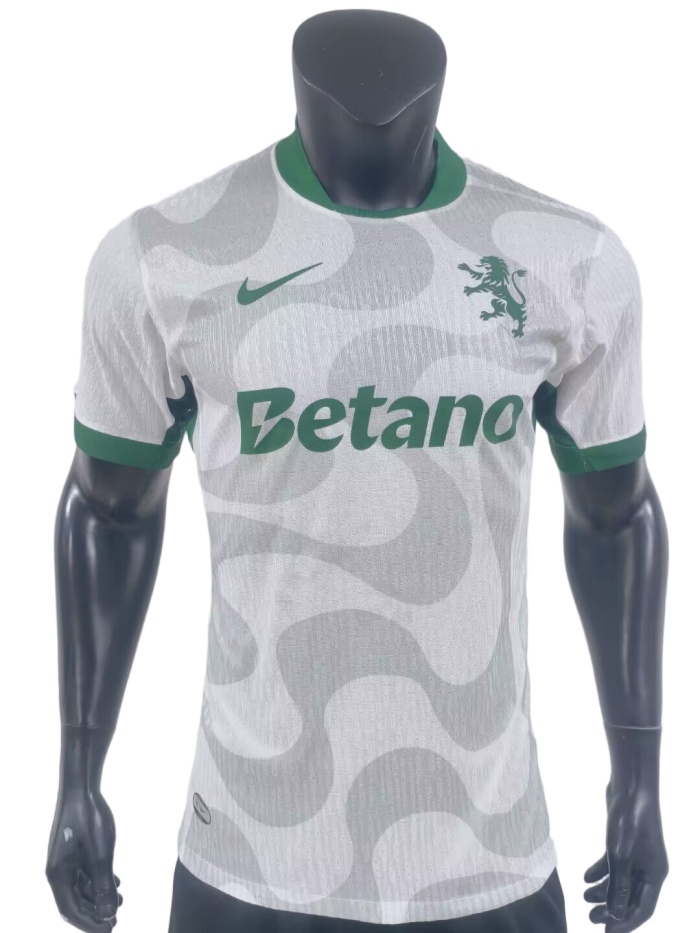 Sporting Lisbon 25/26 Away White Jersey(Player)