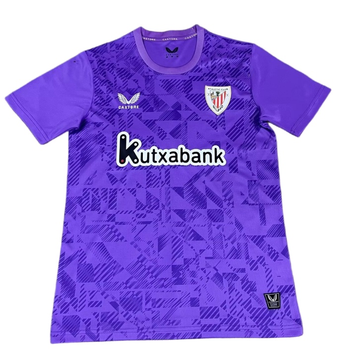 Athletic Bilbao 25/26 GK Purple Soccer Jersey