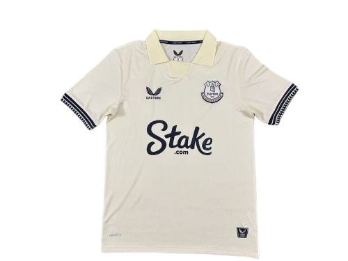 Everton 25/26 Away Light Yellow Soccer Jersey