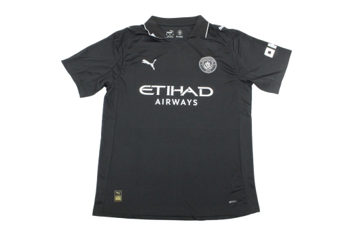 Manchester City 25/26 Away Black Soccer Jersey