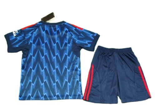 Kids-Arsenal 25/26 Away Dark Blue Soccer Jersey
