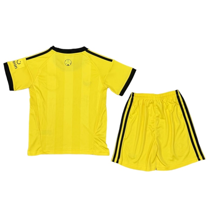 Kids-Newcastle 25/26 GK Yellow Soccer Jersey
