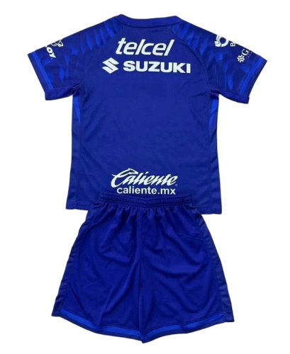 Kids-Pumas UNAM 25/26 Away Dark Blue Soccer Jersey