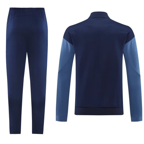 Paris St Germain 25/26 Tracksuit - Navy Blue/Grey