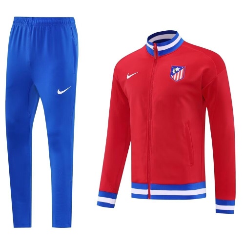 Atletico Madrid 25/26 Tracksuit - Red/Blue
