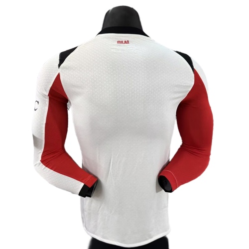 AC Milan 25/26 Away White Long Jersey(Player)