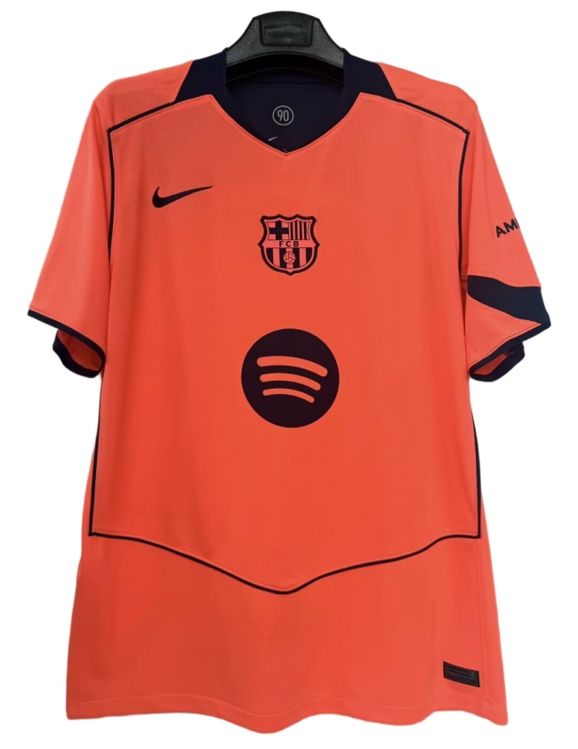 Barcelona 25/26 Third Orange Leaked Jersey