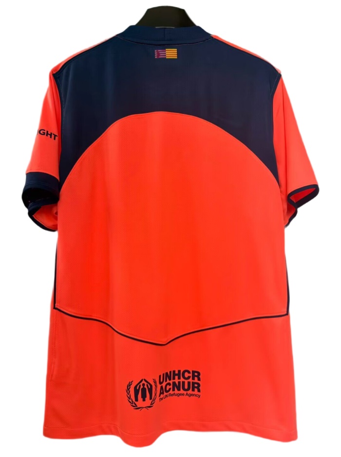Barcelona 25/26 Third Orange Leaked Jersey