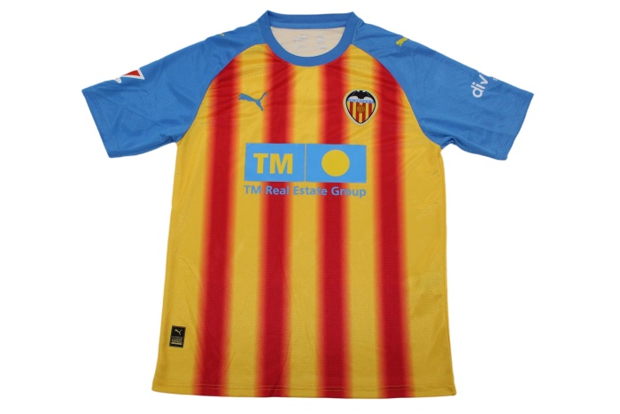 Valencia 25/26 Third Yellow/Red Soccer Jersey