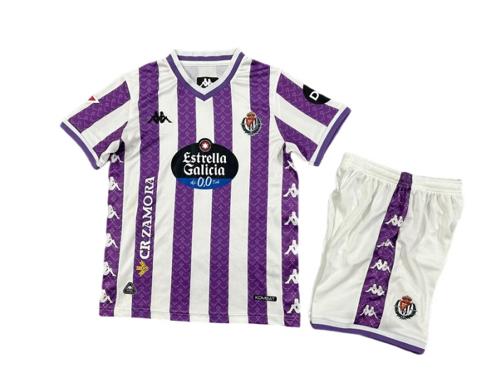 Kids-Valladolid 25/26 Home Soccer Jersey