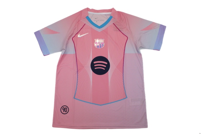 Barcelona 25/26 Pink/Blue Training Jersey
