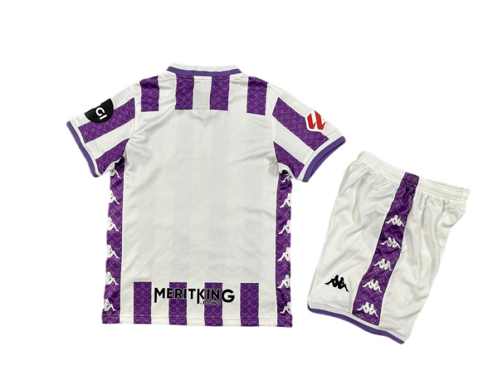 Kids-Valladolid 25/26 Home Soccer Jersey