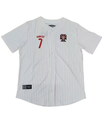 Portugal 25/26 Special Ronaldo Baseball Jersey