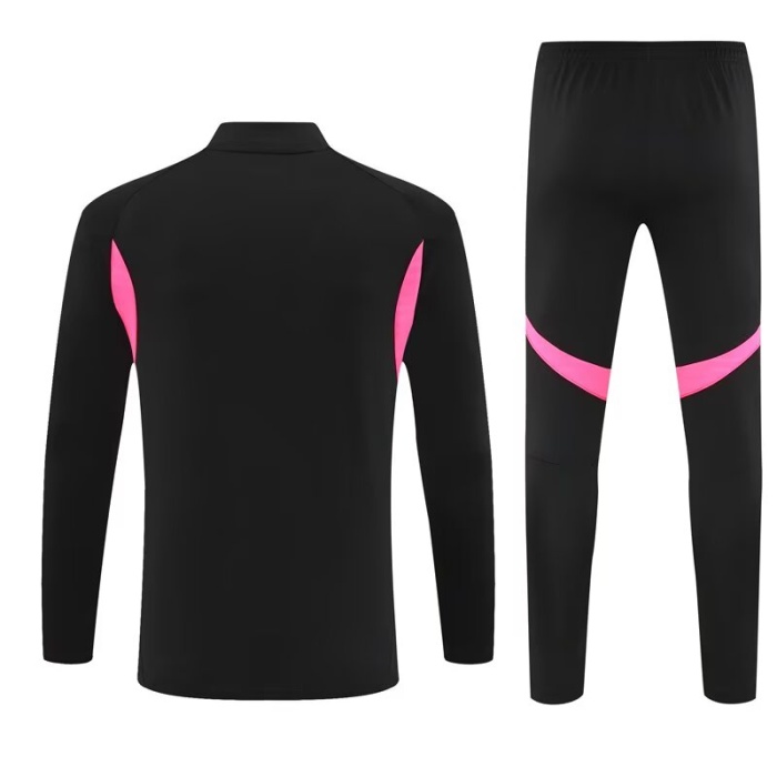 Arsenal 25/26 Tracksuit - Black/Pink