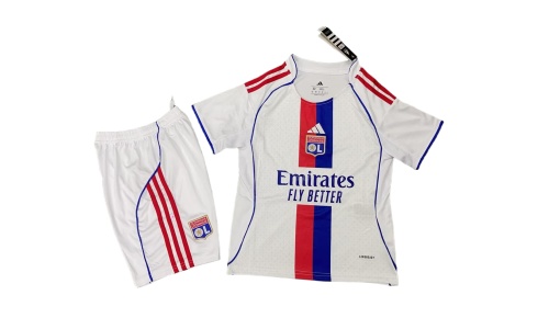 Kids-Lyon 25/26 Home Soccer Jersey