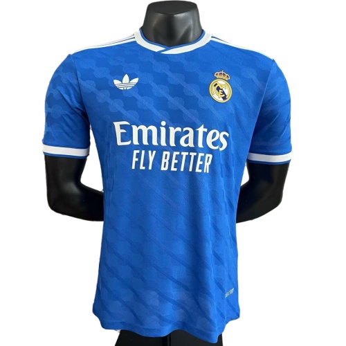 Real Madrid 25/26 Third Blue Jersey(Player)