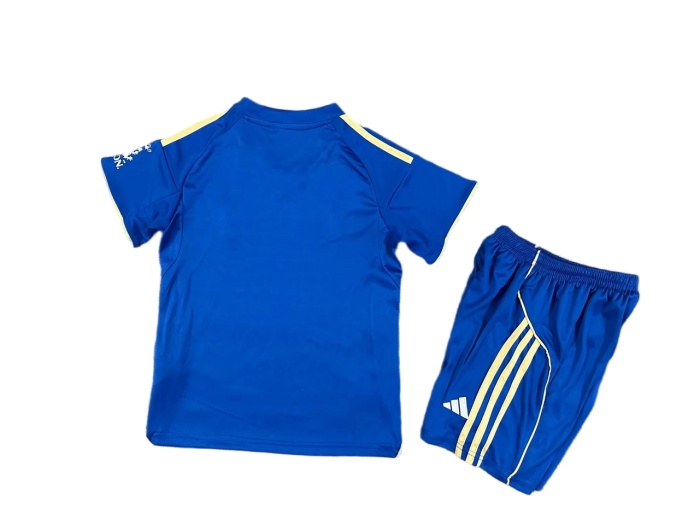 Kids-Leicester City 25/26 Home Soccer Jersey