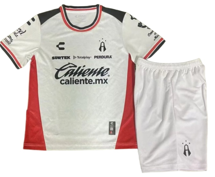 Kids-Atlas 25/26 Away White Soccer Jersey