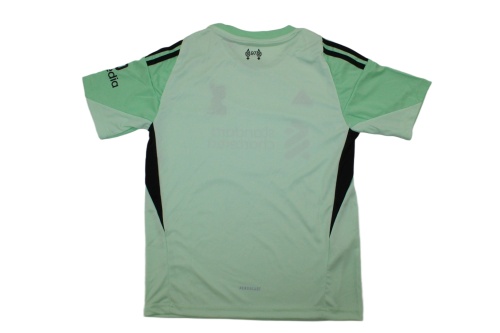 Kids-Liverpool 25/26 GK Green Soccer Jersey