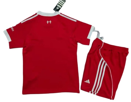 Kids-Liverpool 25/26 Home Soccer Jersey