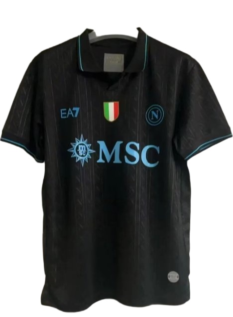 Napoli 25/26 Third Black Soccer Jersey