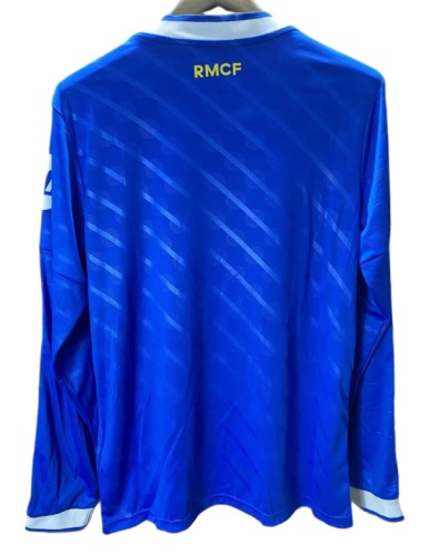 Real Madrid 25/26 Third Blue Long Soccer Jersey