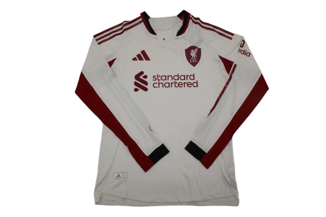 Liverpool 25/26 Away Light Beige Long Jersey(Player)