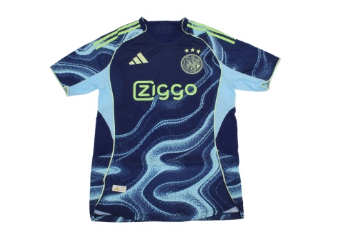 Ajax 25/26 Away Dark Blue Soccer Jersey(Player)