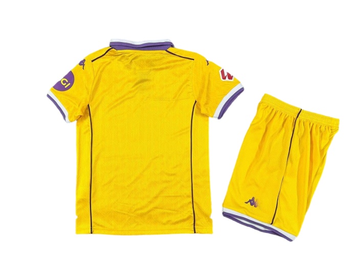 Kids-Valladolid 25/26 Third Yellow Soccer Jersey
